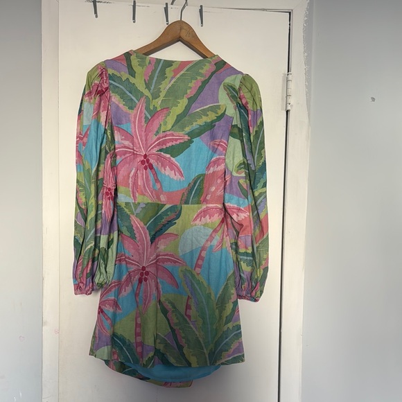 Farm Rio Colorful Tropical Dress - Picture 3 of 3